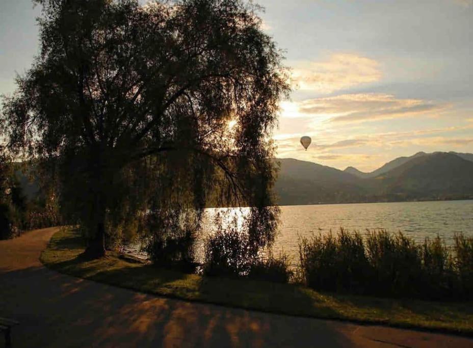See- Und Bergblick In Bestlage Am Tegernsee Luaran gambar
